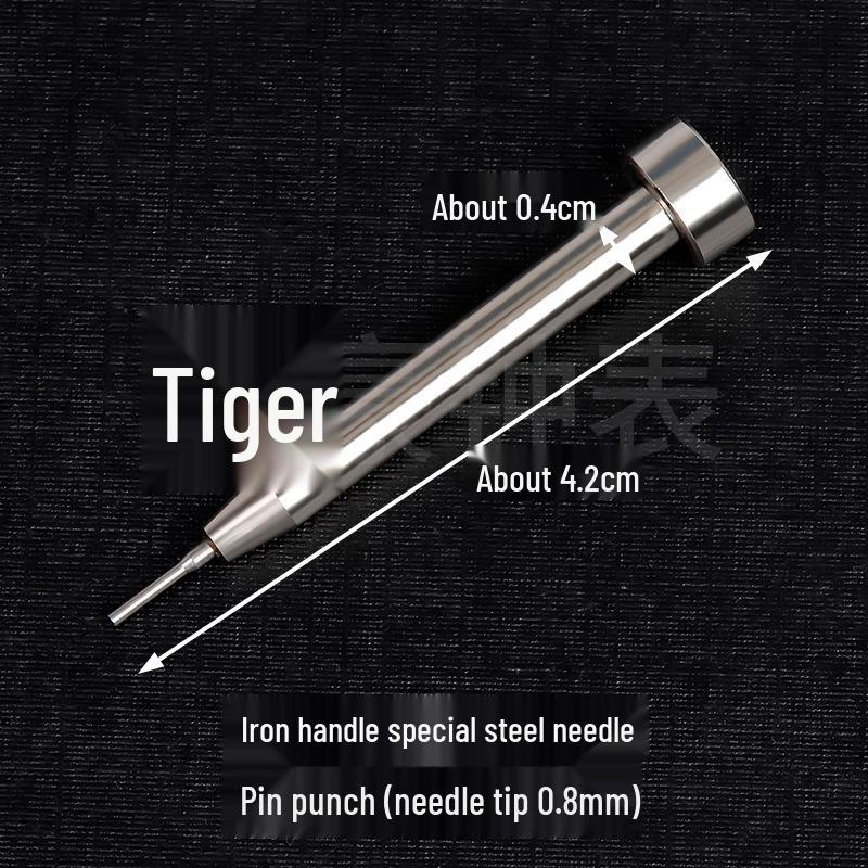 Steel Watch Band Adjustment and Removal Tool with Punch Pin
Steel Watch Band Adjustment and Removal Tool with Punch Pin