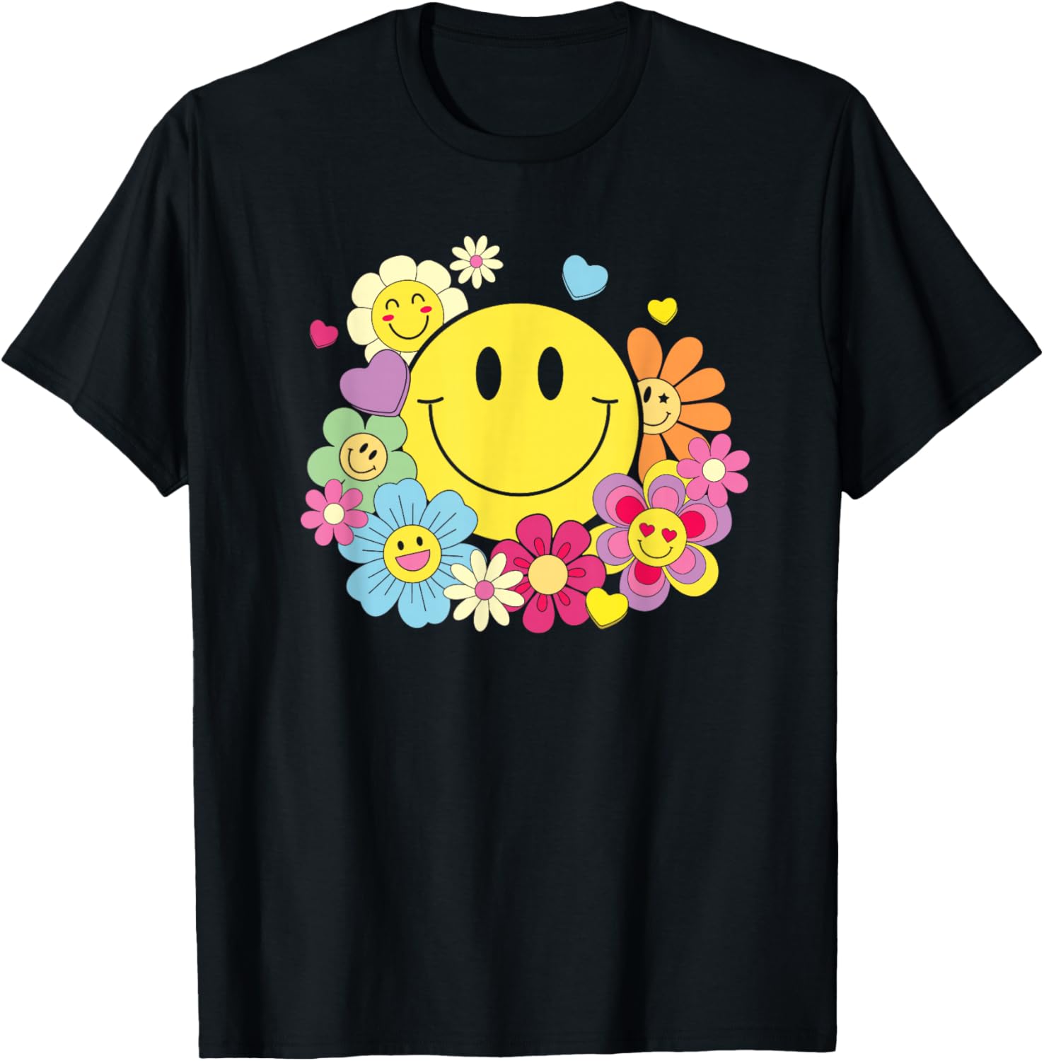 Cute Smile Face Flower Happy Face Flowers Heart Kids Girls T-Shirt S разноцветный
Cute Smile Face Flower Happy Face Flowers Heart Kids Girls T-Shirt S разноцветный