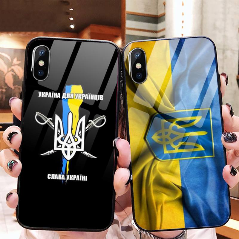 Чехол для телефона с флагом Украины из закаленного стекла для iPhone 11 12 13 mini pro XS MAX 8 7 6 Plus X XS XR
Чехол для телефона с флагом Украины из закаленного стекла для iPhone 11 12 13 mini pro XS MAX 8 7 6 Plus X XS XR
