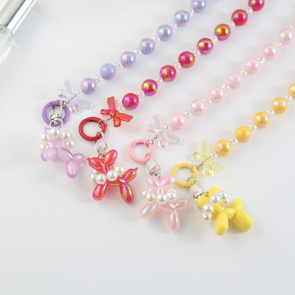 DIY Cartoon Puppy Pendant Acrylic Pearl Chain Pendant Balloon Puppy Keychain Phone Accessories фиолетовый
DIY Cartoon Puppy Pendant Acrylic Pearl Chain Pendant Balloon Puppy Keychain Phone Accessories фиолетовый