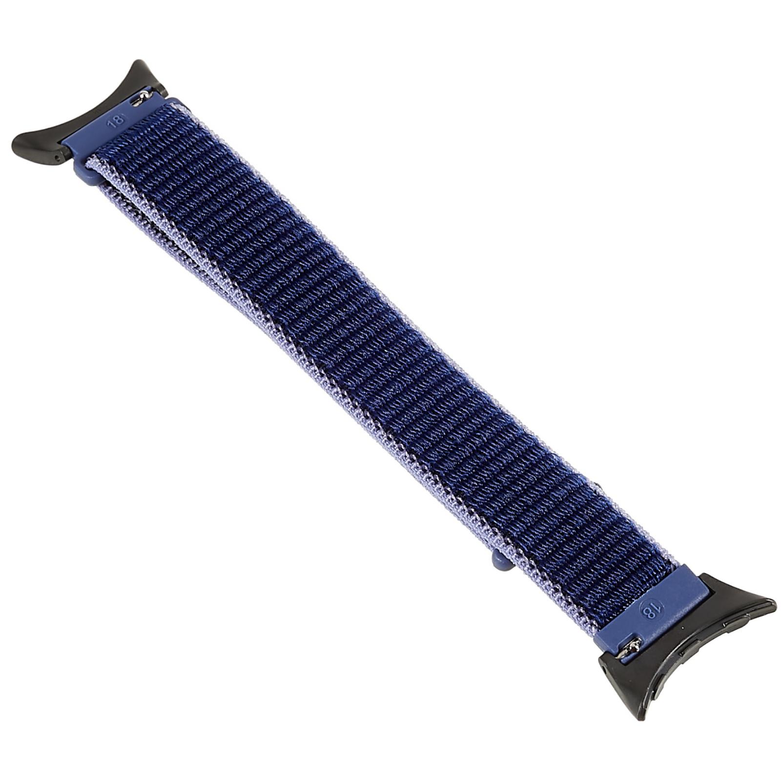 For Google Pixel Watch 3 41mm/Watch 2/Pixel Watch Breathable Nylon Weave Strap Sport Loop Replacement Watch Band with Black Metal Connector Blue
For Google Pixel Watch 3 41mm/Watch 2/Pixel Watch Breathable Nylon Weave Strap Sport Loop Replacement Watch Band with Black Metal Connector Blue
