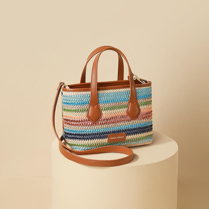 Bag Summer Women S Bag Rainbow Braided Bag Handbag Versatile Premium One Shoulder Crossbody Bag різнокольоровий
Bag Summer Women S Bag Rainbow Braided Bag Handbag Versatile Premium One Shoulder Crossbody Bag різнокольоровий