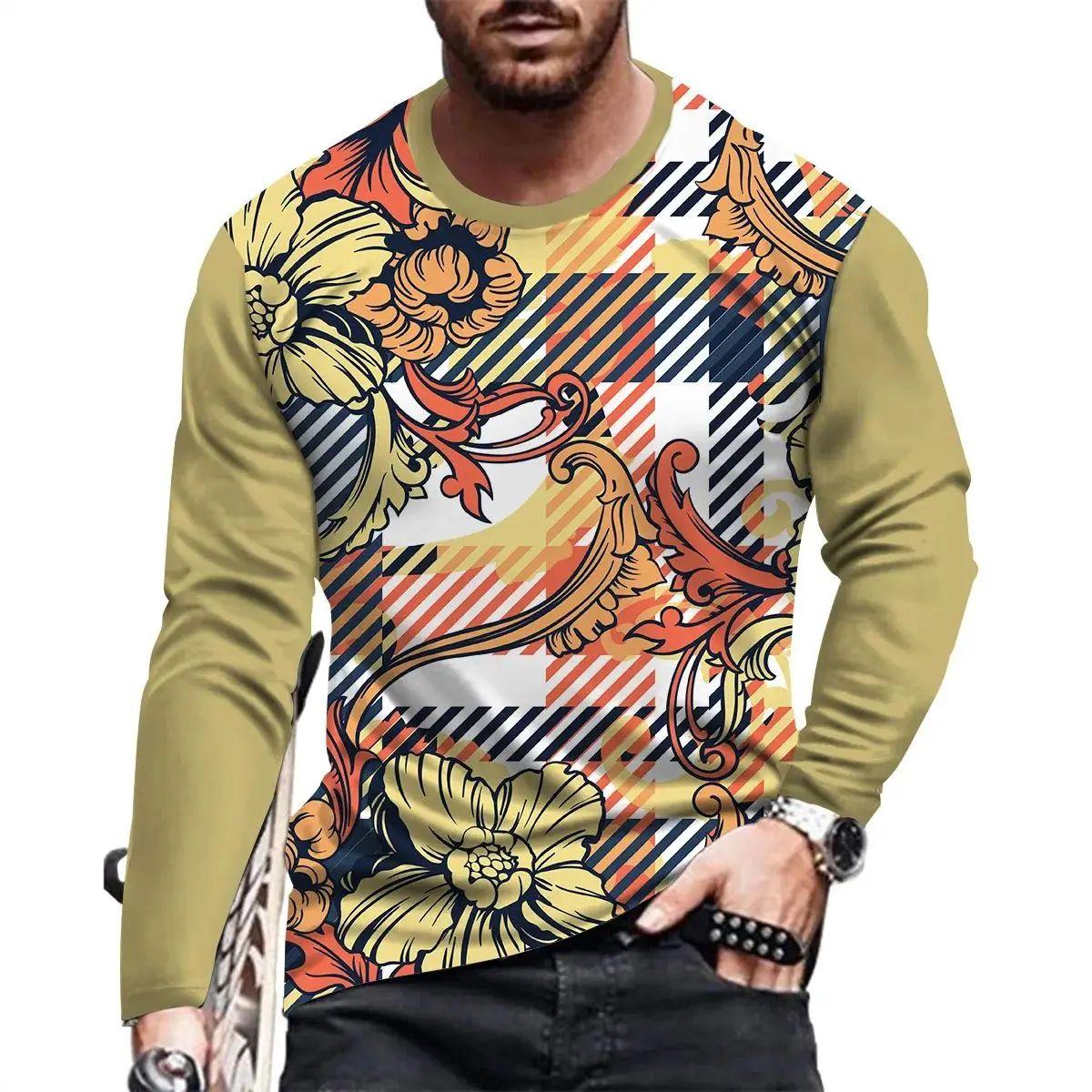 Men s Early Autumn Simple Fashion Interesting Printed 3d Printed T-Shirt Loose Casual Breathable Trend O Collar Long Sleeve 6xl 6XL
Men s Early Autumn Simple Fashion Interesting Printed 3d Printed T-Shirt Loose Casual Breathable Trend O Collar Long Sleeve 6xl 6XL