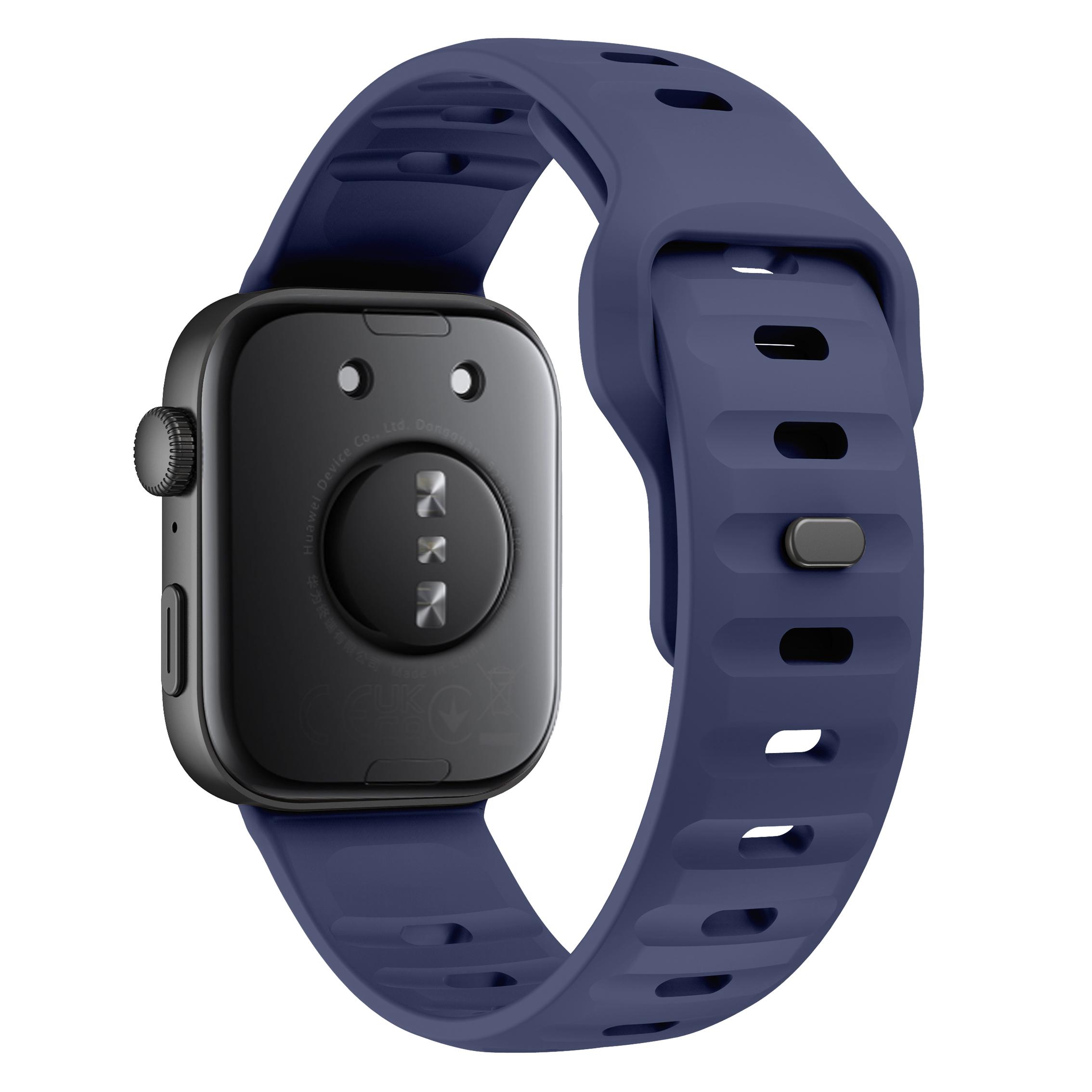 KALEBOL Silicone Watch Band for Huawei Watch Fit 4 Pro/Fit 4/Fit 3 Reverse Buckle Wrist Strap Midnight Blue
KALEBOL Silicone Watch Band for Huawei Watch Fit 4 Pro/Fit 4/Fit 3 Reverse Buckle Wrist Strap Midnight Blue