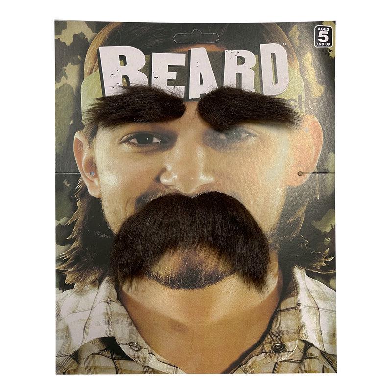 Хэллоуин и Рождество Смешные Накладные Усы Борода Принадлежности для Вечеринки Black and brown eyebrows + mustache set
Хэллоуин и Рождество Смешные Накладные Усы Борода Принадлежности для Вечеринки Black and brown eyebrows + mustache set