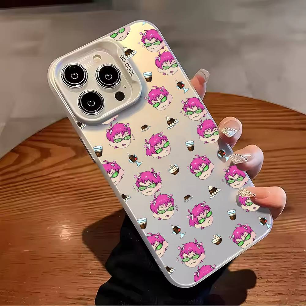 Anime S-Saiki Kusuo Phone Case Color Silver Shell For IPhone 17 16 15 14 13 12 11 Pro Max Plus iPhone15plus
Anime S-Saiki Kusuo Phone Case Color Silver Shell For IPhone 17 16 15 14 13 12 11 Pro Max Plus iPhone15plus