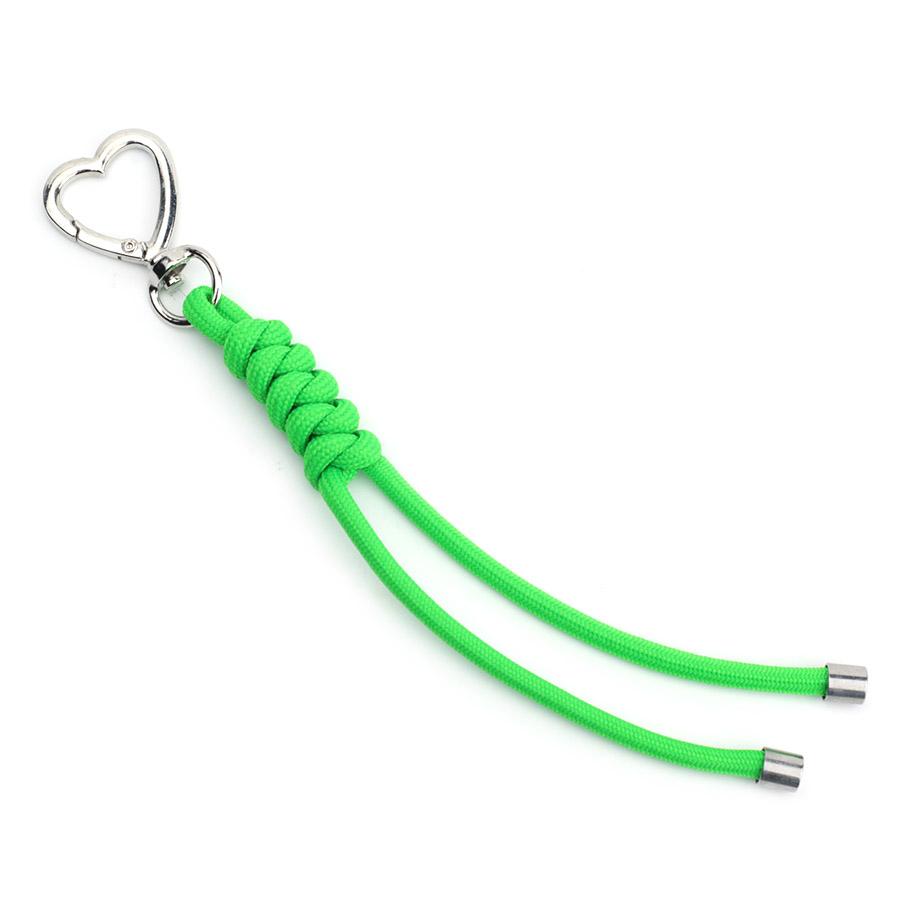 New Stylish Paracord Keychain Unisex 5 Colors Available Car Backpack Charm Pendant Decoration Heart Valentine Day Accessories зелений
New Stylish Paracord Keychain Unisex 5 Colors Available Car Backpack Charm Pendant Decoration Heart Valentine Day Accessories зелений