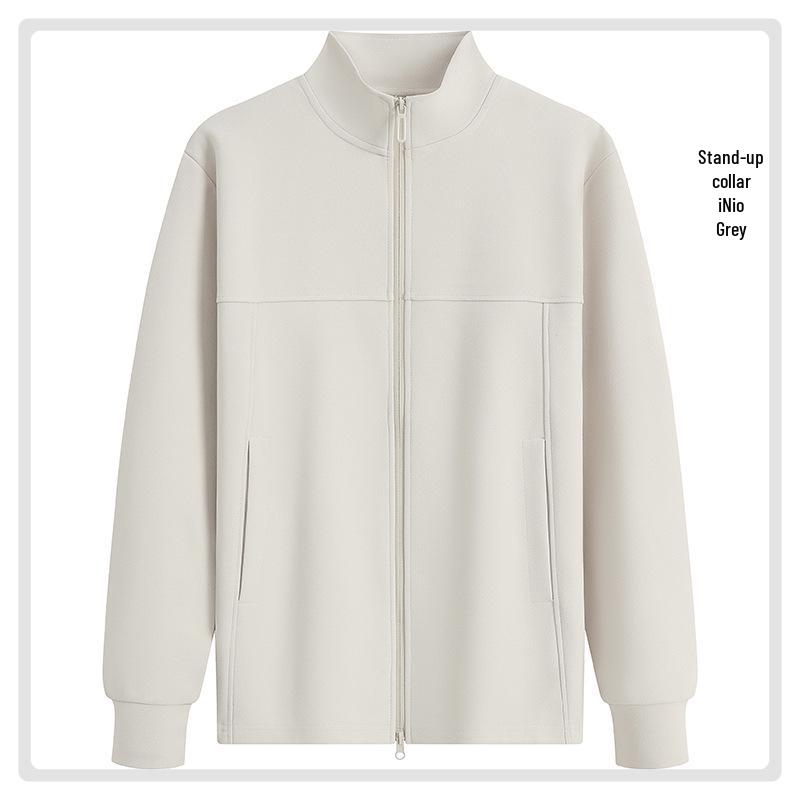 Navy Blue Stand Collar Unisex Cardigan Windbreaker - Comfortable Workwear for Spring and Autumn 3XL (80-87.5kg)
Navy Blue Stand Collar Unisex Cardigan Windbreaker - Comfortable Workwear for Spring and Autumn 3XL (80-87.5kg)