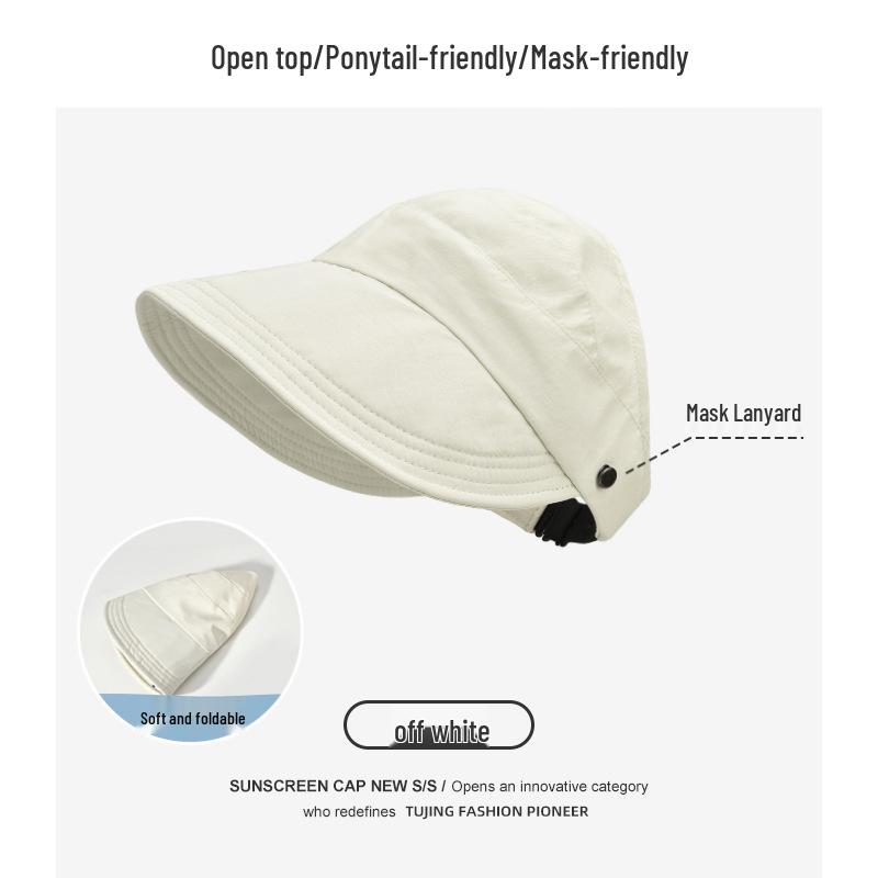 2025 Women s Anti-UV Sun Visor Hat
2025 Women s Anti-UV Sun Visor Hat
