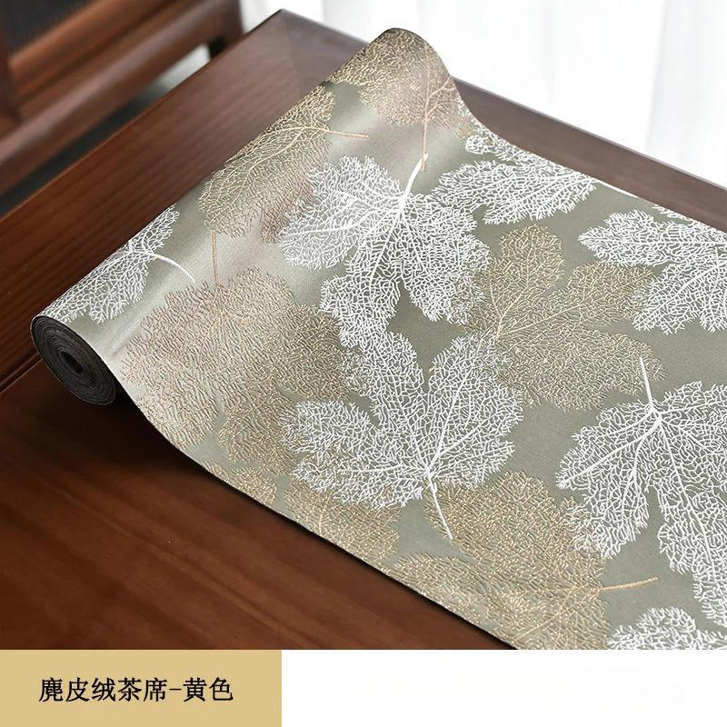 Brocade Flower Tea Mat Household Table Decoration Light Luxury Thickening Waterproof Tablecloth West Array Woven Dry Tea Mat New 150x22cm
Brocade Flower Tea Mat Household Table Decoration Light Luxury Thickening Waterproof Tablecloth West Array Woven Dry Tea Mat New 150x22cm