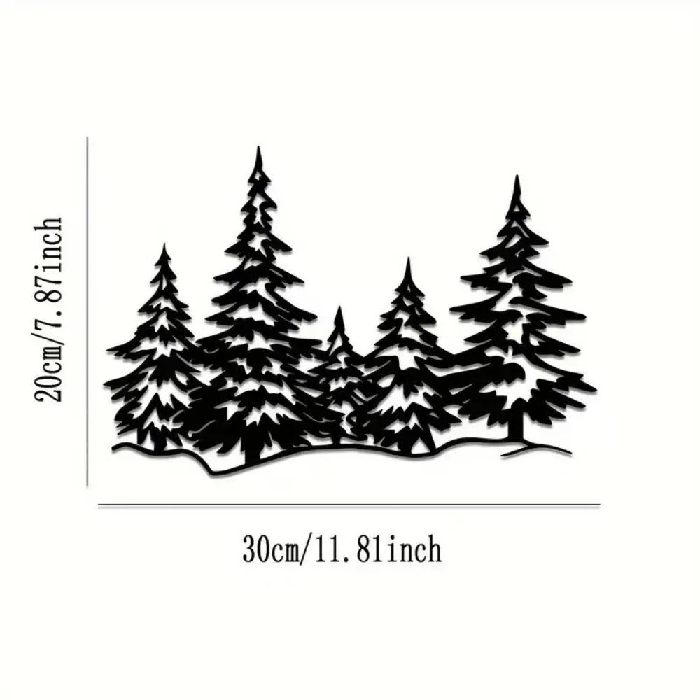 Metal Wall Art Rustic Pine Tree Decor for Cabin Living Room Fireplace Outdoor 12in
Metal Wall Art Rustic Pine Tree Decor for Cabin Living Room Fireplace Outdoor 12in