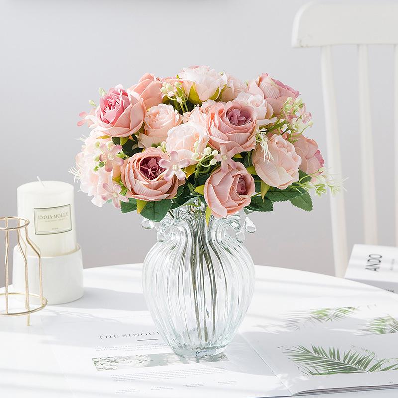 Autumn Peony Silk Flowers: Artificial Bouquet for Window Display and Floral Arrangements білий
Autumn Peony Silk Flowers: Artificial Bouquet for Window Display and Floral Arrangements білий