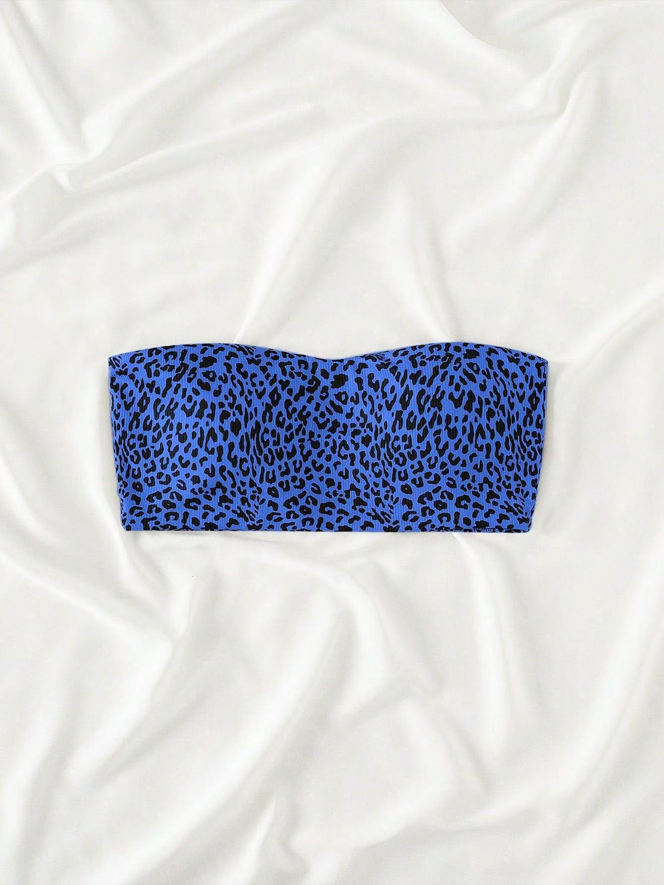 Женский сексуальный купальник бикини без бретелек Extra Large темно-синий
Женский сексуальный купальник бикини без бретелек Extra Large темно-синий