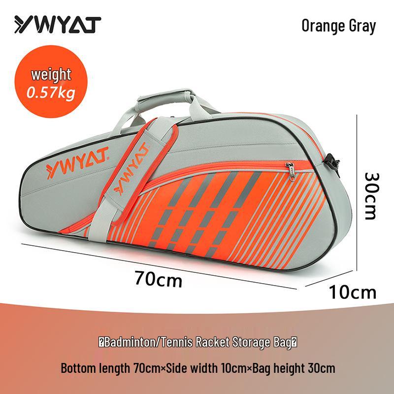 2025 Unisex Pro Badminton & Tennis Backpack: Extra Large, Water-Repellent with Racket Compartment Holds 2-4 Rackets
2025 Unisex Pro Badminton & Tennis Backpack: Extra Large, Water-Repellent with Racket Compartment Holds 2-4 Rackets