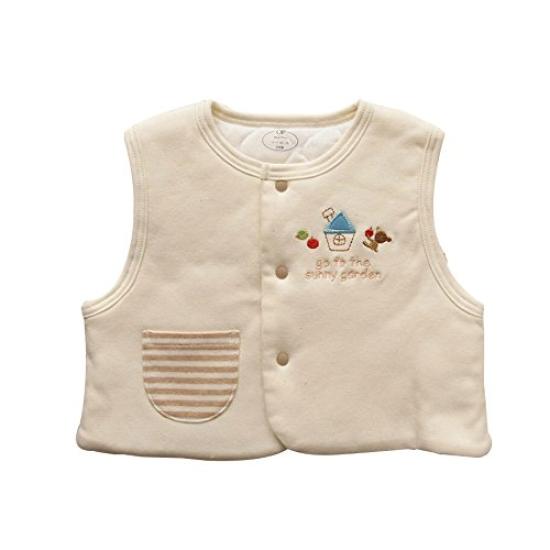 Organic cotton padded baby vest кремовый
Organic cotton padded baby vest кремовый
