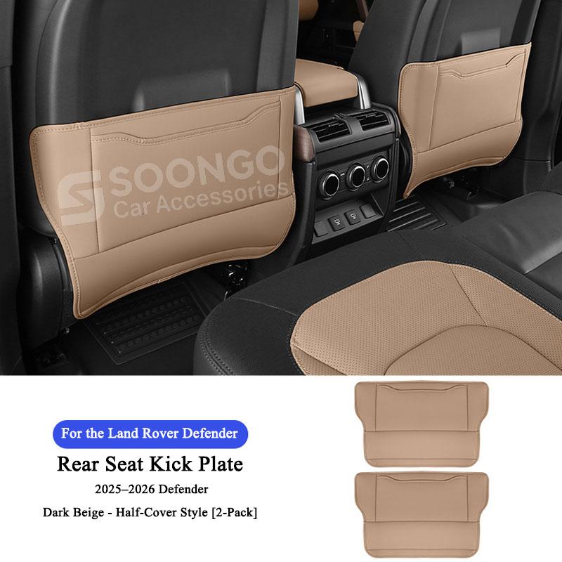 For Land Rover Defender 90/110/130 2020–2026 Car Full-Coverage Leather Seat Kick Pads Rear Seatback Protective Cover Mats
For Land Rover Defender 90/110/130 2020–2026 Car Full-Coverage Leather Seat Kick Pads Rear Seatback Protective Cover Mats