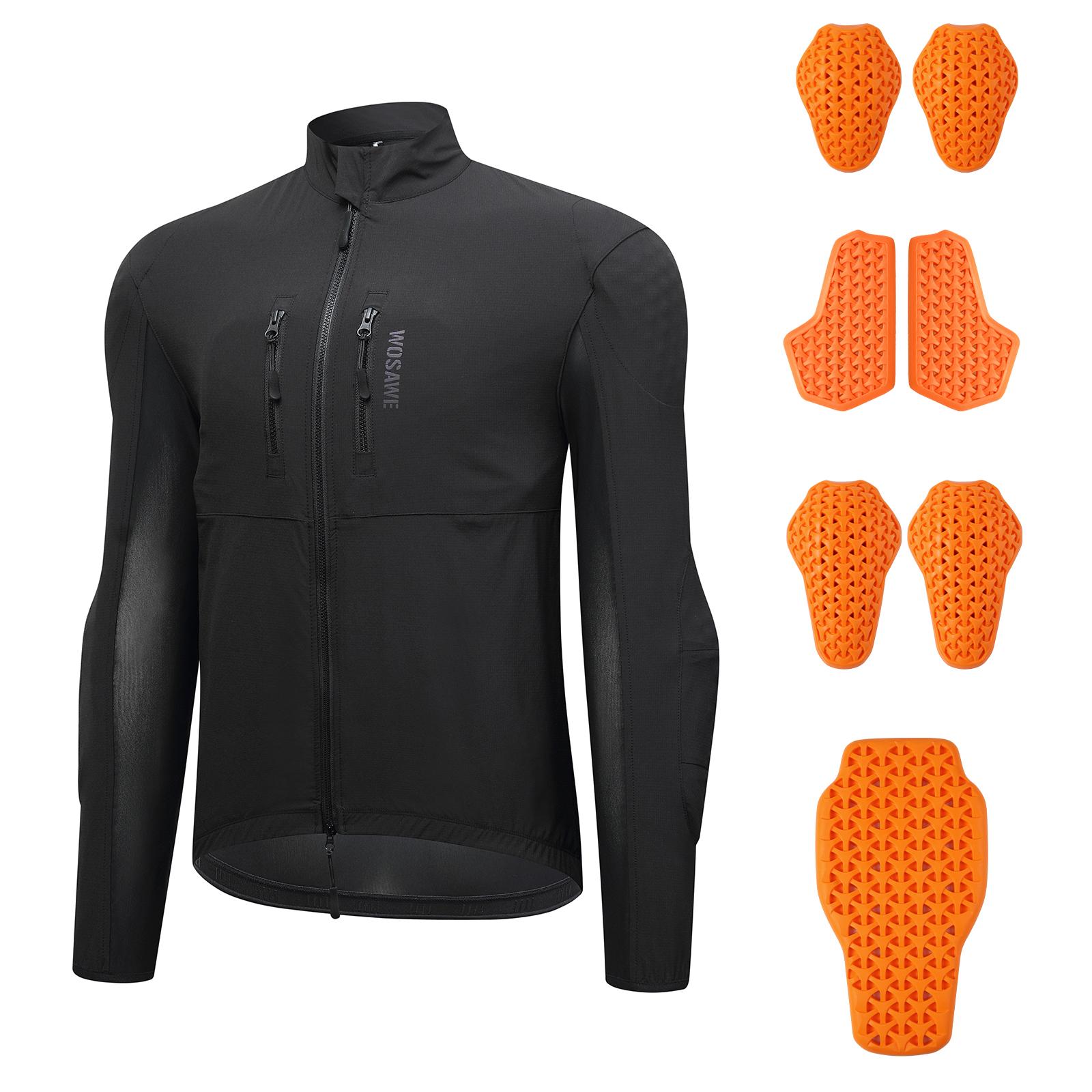 WOSAWE Мужская одежда для райдеров с CE-сертификацией, Защита груди для езды, Защита спины, Защита плеч и локтей, Съемная мягкая защита, Мотоциклетная куртка XL чёрный
WOSAWE Мужская одежда для райдеров с CE-сертификацией, Защита груди для езды, Защита спины, Защита плеч и локтей, Съемная мягкая защита, Мотоциклетная куртка XL чёрный