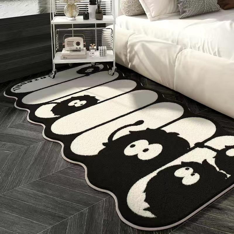 1PCS Cartoon Black White Faux Sheepskin Bedside Rug Non-Slip Sofa Carpet for Living Room Indoor Floor Mat Bedroom Study Balcony 160x50cm
1PCS Cartoon Black White Faux Sheepskin Bedside Rug Non-Slip Sofa Carpet for Living Room Indoor Floor Mat Bedroom Study Balcony 160x50cm