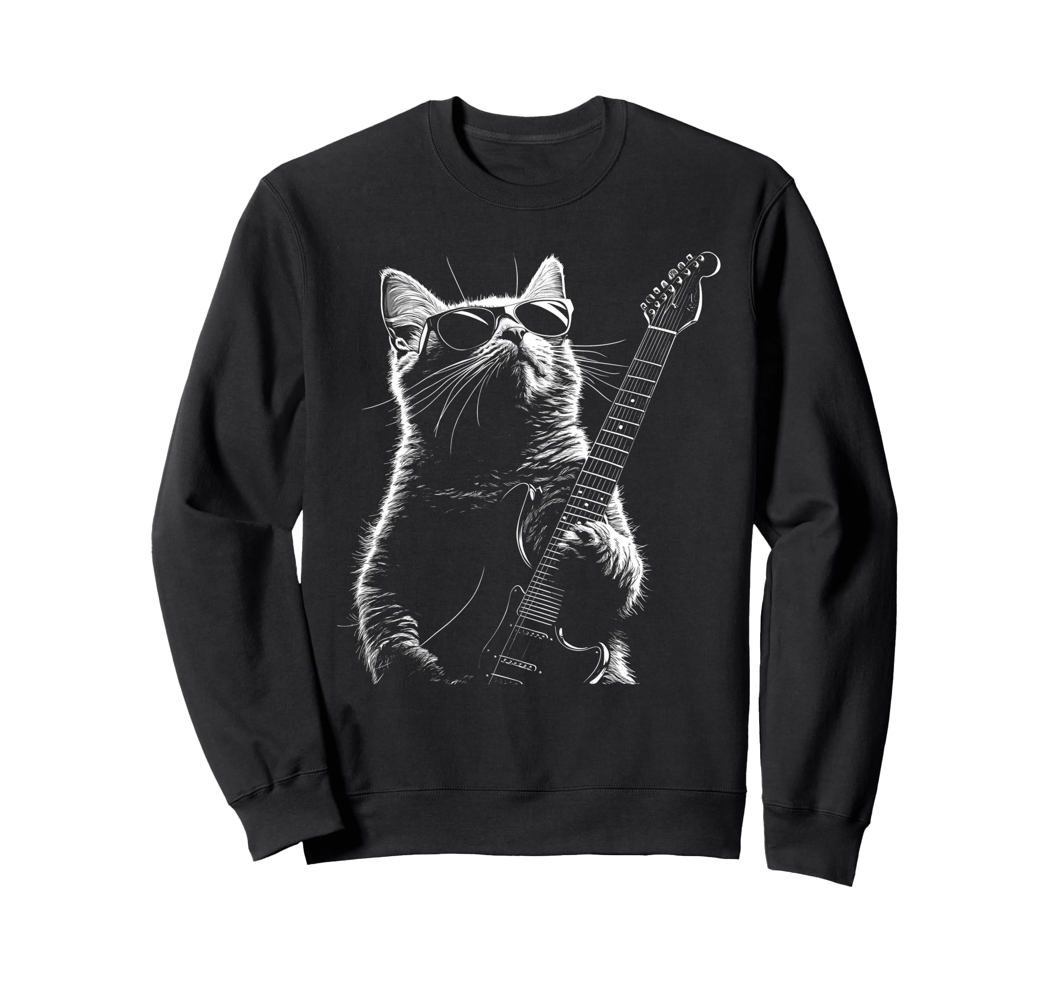 Кот-рокер с гитарой и в солнечных очках Кот Музыка Кот Электрогитара Рок Коты Толстовка
Кот-рокер с гитарой и в солнечных очках Кот Музыка Кот Электрогитара Рок Коты Толстовка