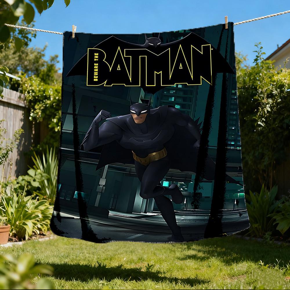 1pc BewareThe Batman Outdoor Flannel Throw Blanket Soft, Lightweight & Warm for Sofa, Office Chair, Camping & Travel Durable Polyester Fabric 80x120cm
1pc BewareThe Batman Outdoor Flannel Throw Blanket Soft, Lightweight & Warm for Sofa, Office Chair, Camping & Travel Durable Polyester Fabric 80x120cm