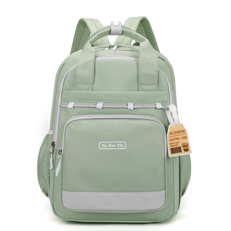 Новый рюкзак, маленький, свежий и вместительный школьный рюкзак для ученика средней школы, рюкзак для отдыха и путешествий. зелёный
Новый рюкзак, маленький, свежий и вместительный школьный рюкзак для ученика средней школы, рюкзак для отдыха и путешествий. зелёный