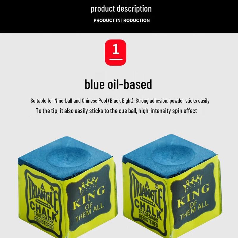 Triangle Billiards Chalk
Triangle Billiards Chalk