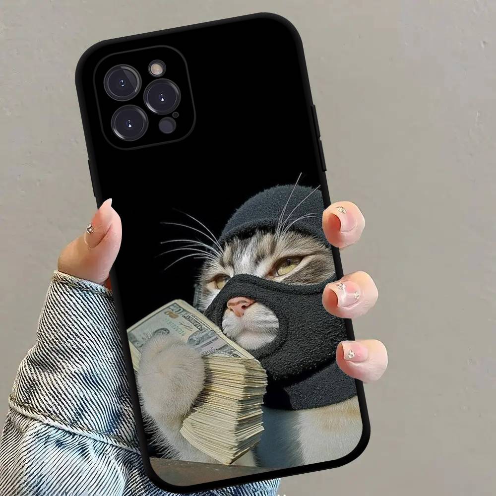 Funny Cute Cat Black Silicone Matte Phone Case For iphone 17 Air 16 15 14 13 12 11 Pro Max Plus Back Cover TPU iPhone 14 pro
Funny Cute Cat Black Silicone Matte Phone Case For iphone 17 Air 16 15 14 13 12 11 Pro Max Plus Back Cover TPU iPhone 14 pro