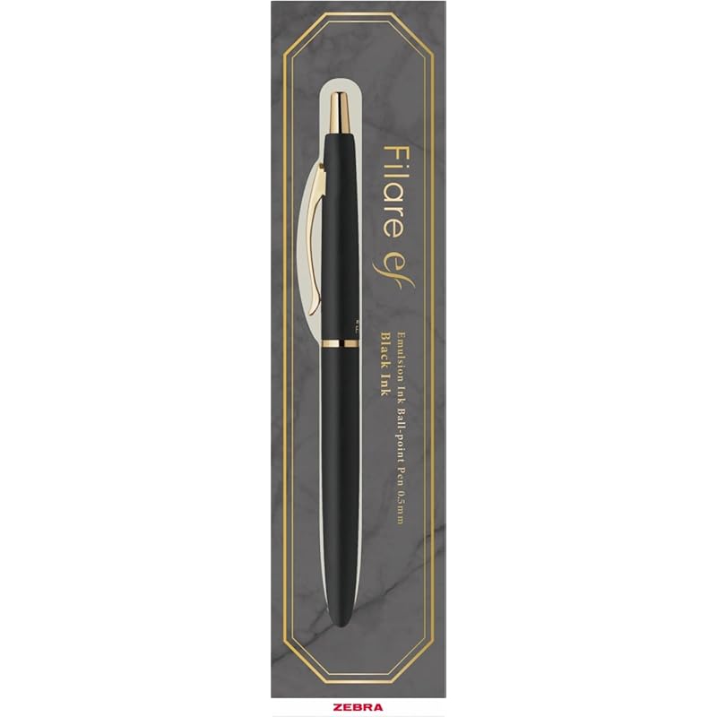 zebra emulsion ballpoint pen Fillare ef P-BAS86-GP2 limited gift package 2 black
zebra emulsion ballpoint pen Fillare ef P-BAS86-GP2 limited gift package 2 black
