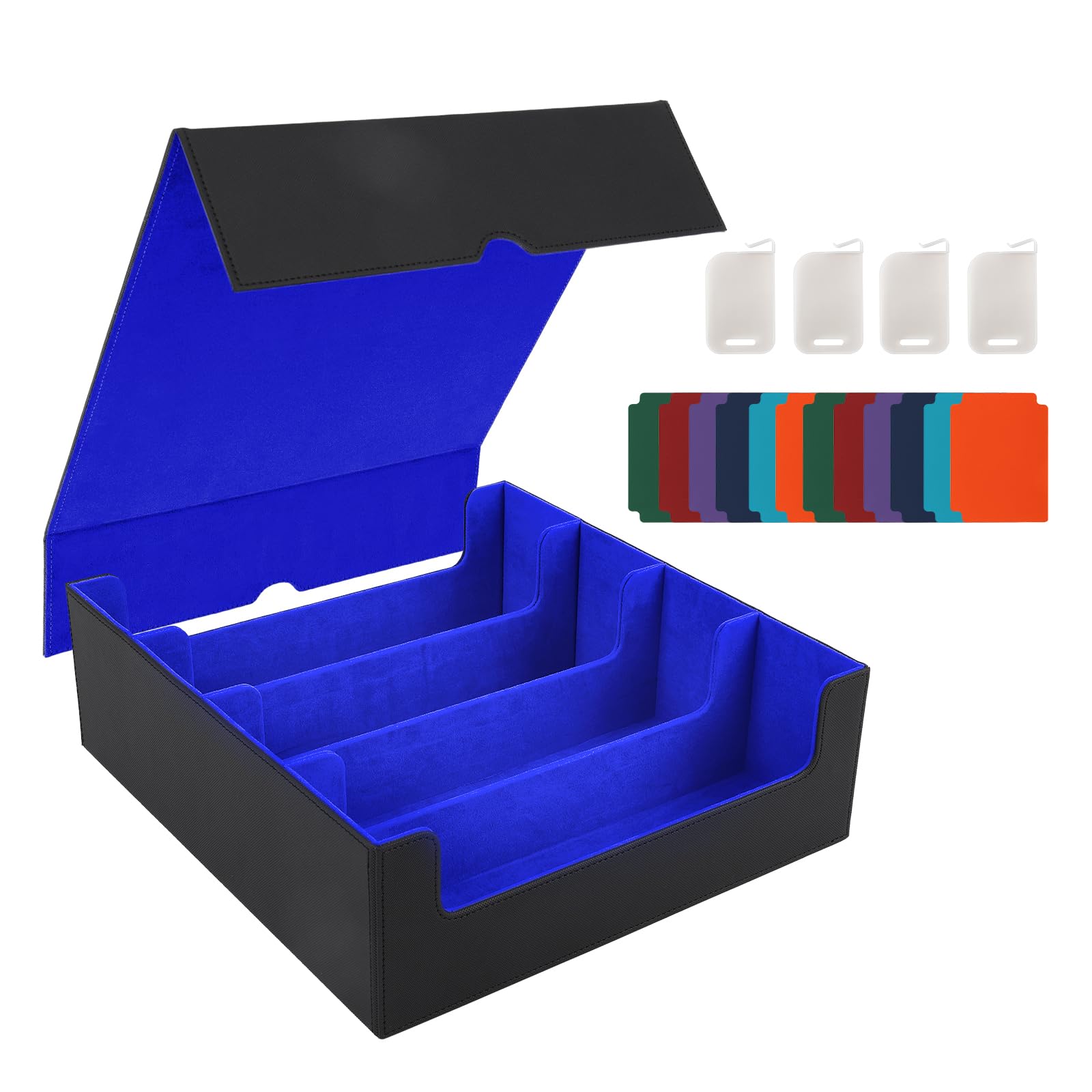 ZWSJLC Deck Large PU Leather Trading Card Storage Card Совместимо с хранением различных карт Чехол, Емкость, Хранение, Чехол, Чехол, (Синий, 3200+)
ZWSJLC Deck Large PU Leather Trading Card Storage Card Совместимо с хранением различных карт Чехол, Емкость, Хранение, Чехол, Чехол, (Синий, 3200+)