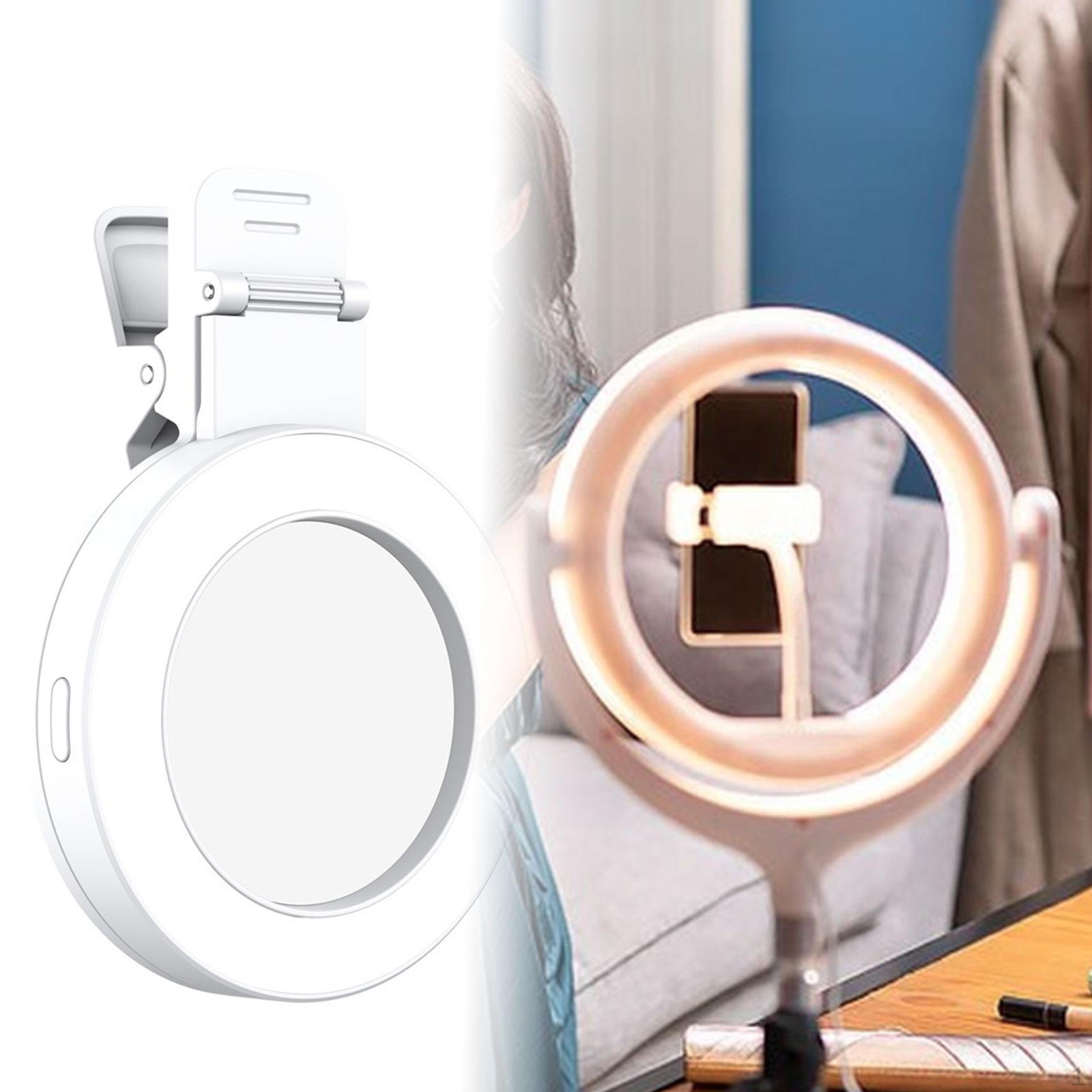 Phone Fill Light Selfie Mirror Parts,Rechargeable,3 Lighting Modes LED Lamp,Accessories for білий
Phone Fill Light Selfie Mirror Parts,Rechargeable,3 Lighting Modes LED Lamp,Accessories for білий