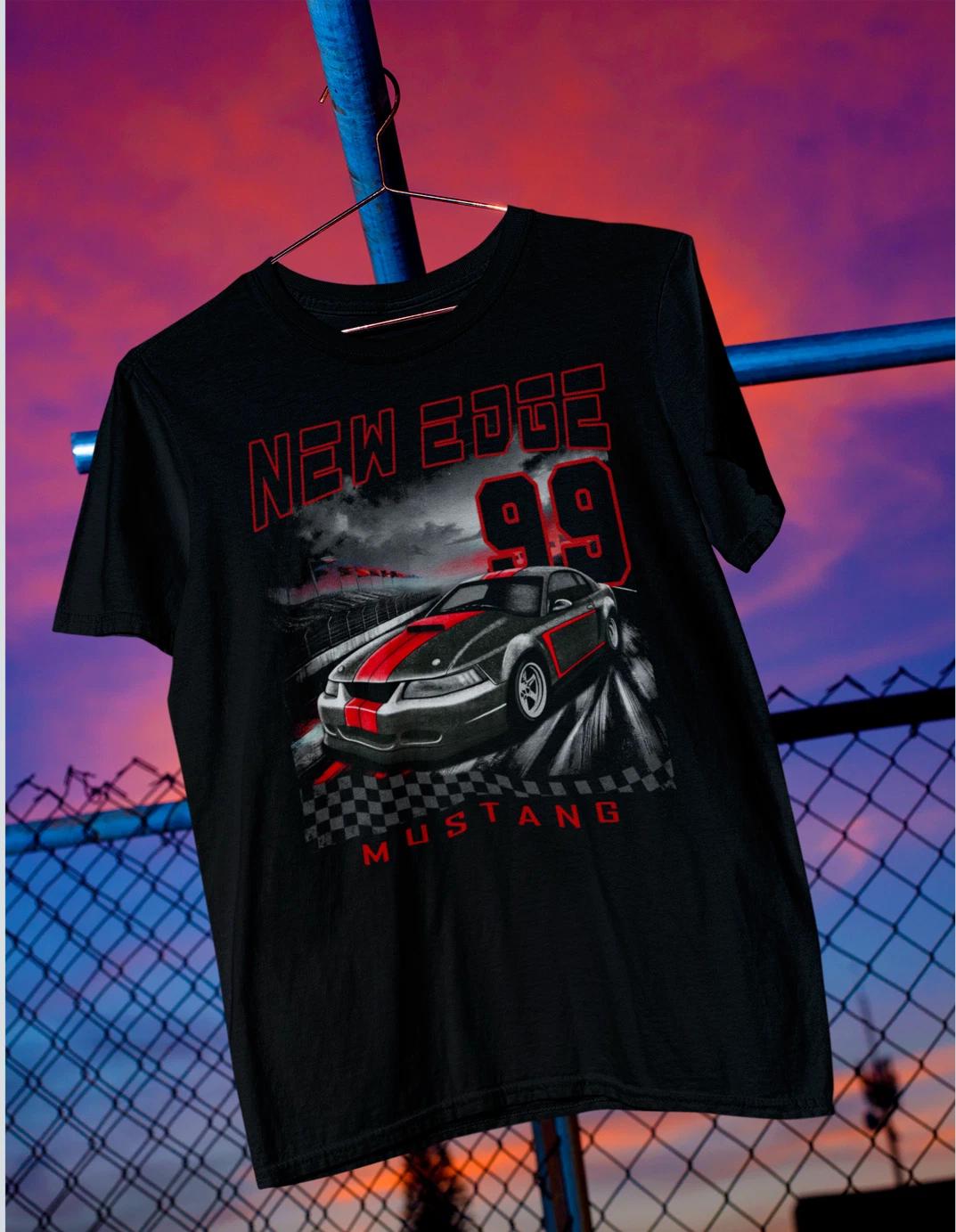 99-04 New Edge Mustang T-Shirt Race Car Vintage-Style Muscle Car Tee Unisex Gift 2XL
99-04 New Edge Mustang T-Shirt Race Car Vintage-Style Muscle Car Tee Unisex Gift 2XL