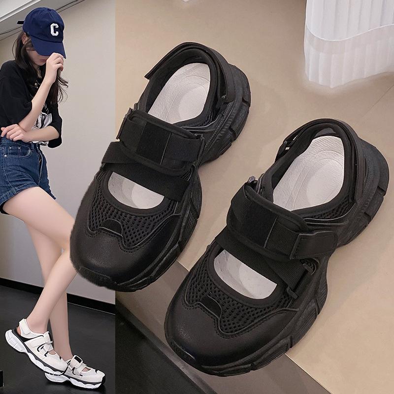 2025 summer new fashion trend hollow dad shoes women s student casual shoes platform sports running sandals 40 чорний
2025 summer new fashion trend hollow dad shoes women s student casual shoes platform sports running sandals 40 чорний