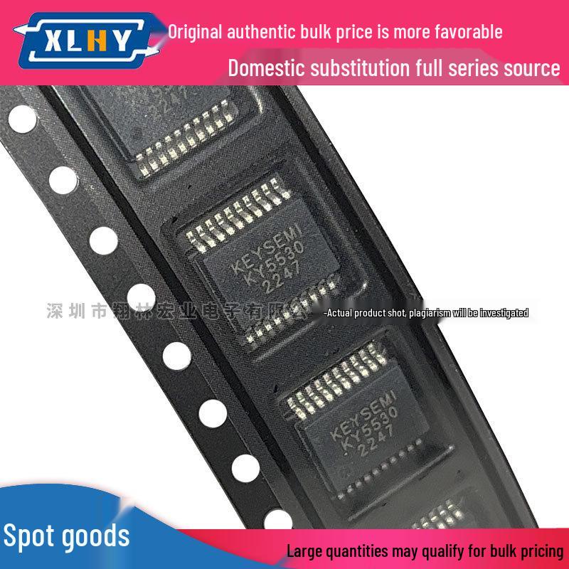 KY5530 SSOP20 32-Bit Single-Channel High-Precision ADC Instrumentation Amplifier Sensor
KY5530 SSOP20 32-Bit Single-Channel High-Precision ADC Instrumentation Amplifier Sensor