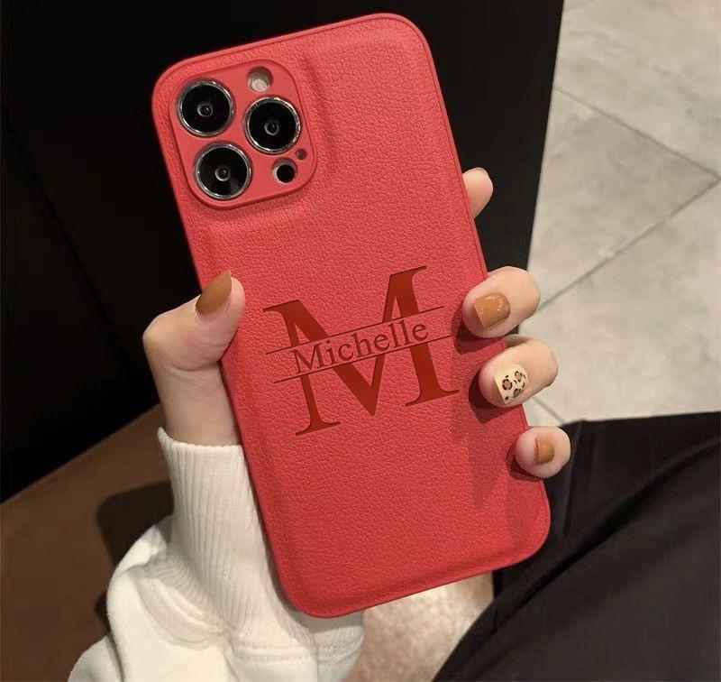 Personalized Initials Name Case For iPhone 17 16 15 14 13 12 11 Pro Max Plus Big Letter Laser Engraving Leather Cover For iPhone 17ProMax
Personalized Initials Name Case For iPhone 17 16 15 14 13 12 11 Pro Max Plus Big Letter Laser Engraving Leather Cover For iPhone 17ProMax