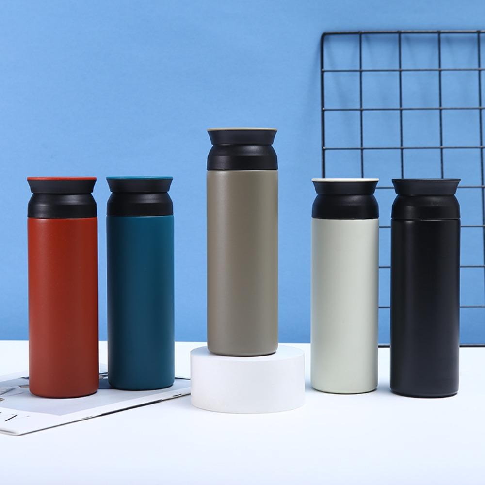 Portable 350/500ml Thermos Bottle 304 Stainless Steel Double Wall Insulated Water Bottle Japanese Style Vacuum Flask Car L
Portable 350/500ml Thermos Bottle 304 Stainless Steel Double Wall Insulated Water Bottle Japanese Style Vacuum Flask Car L