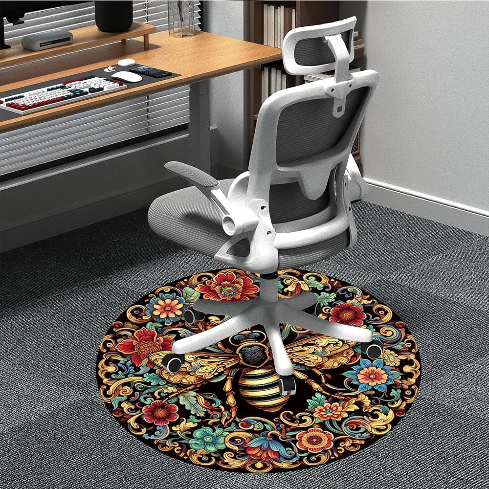 1PC Honeybee Mandala Chair Carpet for Office Non-Slip, Lightweight, Machine Washable Rug for Office, Sleeping, Room - Holiday Decoryy251009078 80cm by 80cm
1PC Honeybee Mandala Chair Carpet for Office Non-Slip, Lightweight, Machine Washable Rug for Office, Sleeping, Room - Holiday Decoryy251009078 80cm by 80cm