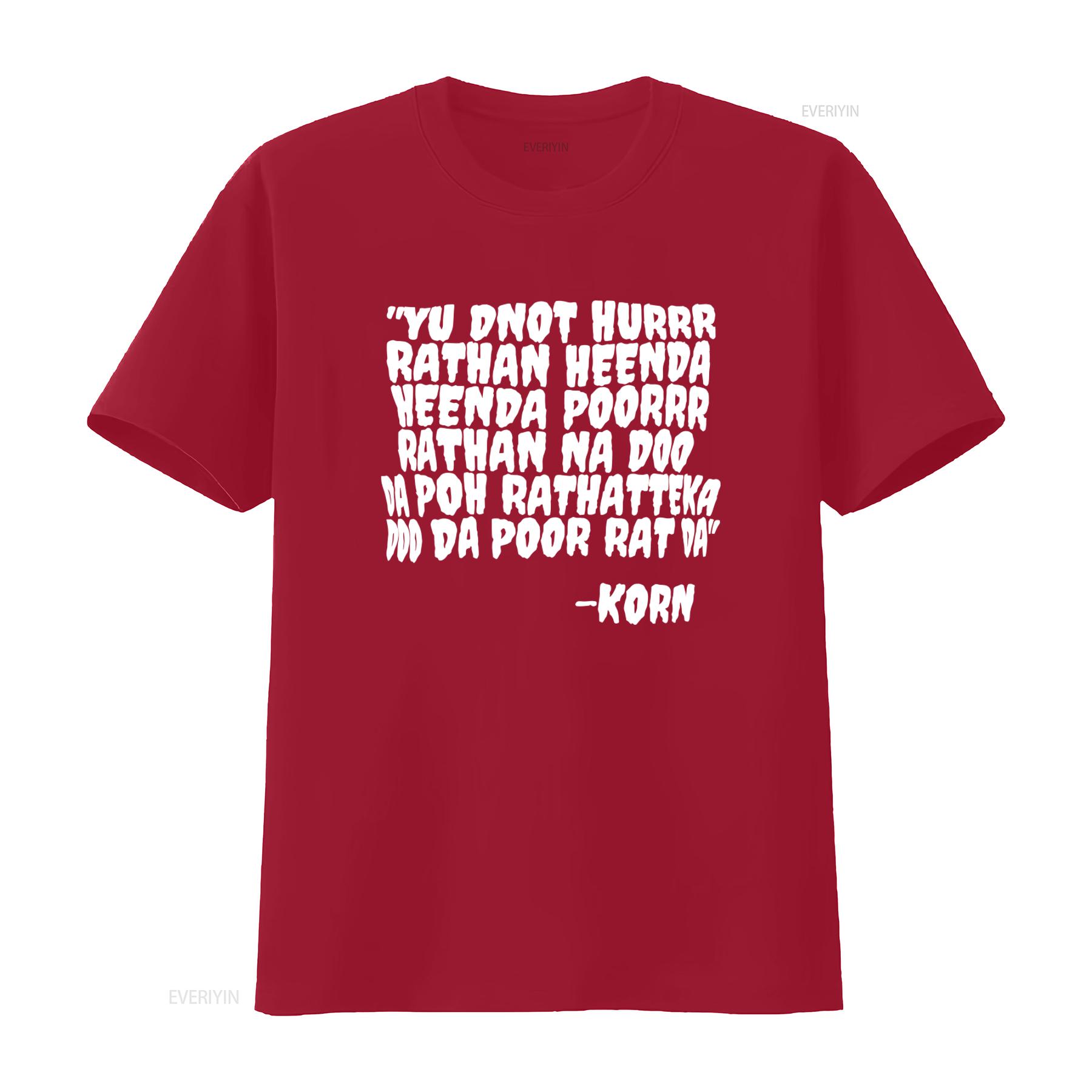 New KORN T Shirt Twist Lyrics Metal Alternative Rock Band Cotton S Xl vintage Washed designer clothes Unisex Soft Stretched S
New KORN T Shirt Twist Lyrics Metal Alternative Rock Band Cotton S Xl vintage Washed designer clothes Unisex Soft Stretched S