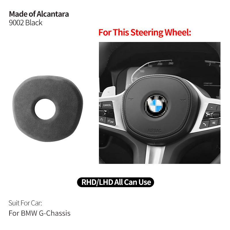 For BMW G-Chassia Steering Wheel Panel Cover Boot Anti Scratch Car Interior Premium Tuning Accessories Made of Alcantara Style A
For BMW G-Chassia Steering Wheel Panel Cover Boot Anti Scratch Car Interior Premium Tuning Accessories Made of Alcantara Style A