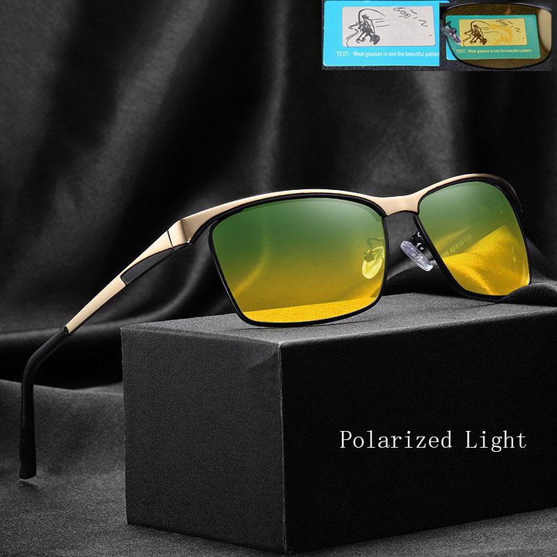 Fashion Day & Night Polarized Sunglasses Glare Resistant Driving Glasses Party Glasses for Men Women TAC Material Drop & Scratch Resistant Lenses золотистий/жовтий
Fashion Day & Night Polarized Sunglasses Glare Resistant Driving Glasses Party Glasses for Men Women TAC Material Drop & Scratch Resistant Lenses золотистий/жовтий