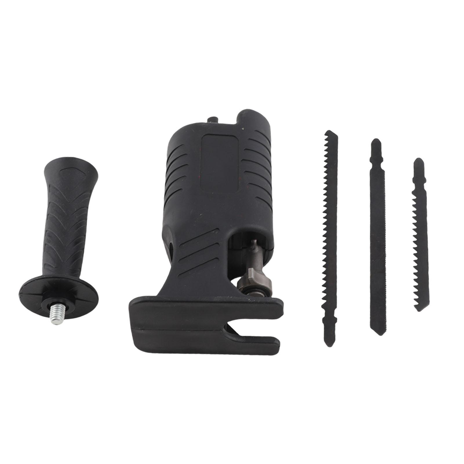 Reciprocating Saw Attachment Reciprocating Saw Attachment Kit For Cordless Drill with Blades For Metal Wood Cutting Jig Saws чёрный
Reciprocating Saw Attachment Reciprocating Saw Attachment Kit For Cordless Drill with Blades For Metal Wood Cutting Jig Saws чёрный