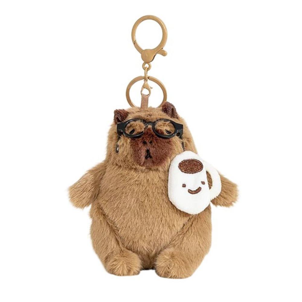 Wag Tail Working Capybara Keychain Cute Animal Plush Toy Pendant Plush Capybara Keyring Chrildren
Wag Tail Working Capybara Keychain Cute Animal Plush Toy Pendant Plush Capybara Keyring Chrildren