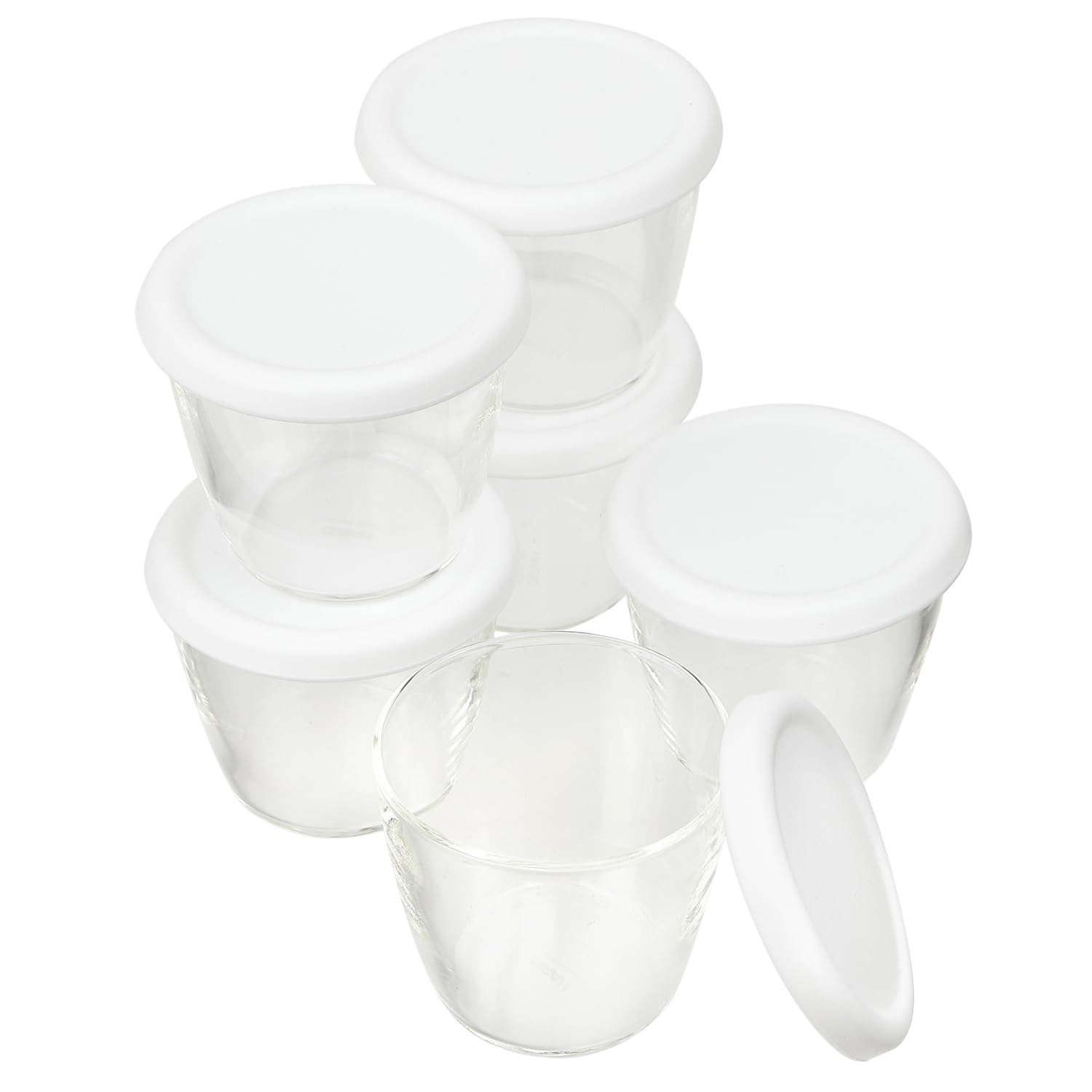 Hario Glass Pudding of 6 with Silicone Heat-Resistant Cups, 200ml, PRC-20-BK (Set Lids) (White) белый
Hario Glass Pudding of 6 with Silicone Heat-Resistant Cups, 200ml, PRC-20-BK (Set Lids) (White) белый