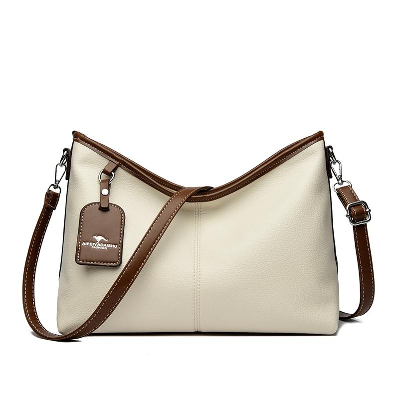 Hot Elegant Handbag for Women High Quality Leather Bag Purse Ladies High-capacity Shoulder Crossbody Bag Casual Color Block Tote бежевый
Hot Elegant Handbag for Women High Quality Leather Bag Purse Ladies High-capacity Shoulder Crossbody Bag Casual Color Block Tote бежевый