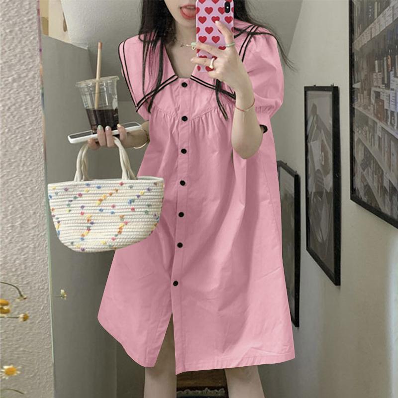 VONDA Женские летние платья с короткими рукавами и буфами на лацканах 2XL розовый
VONDA Женские летние платья с короткими рукавами и буфами на лацканах 2XL розовый