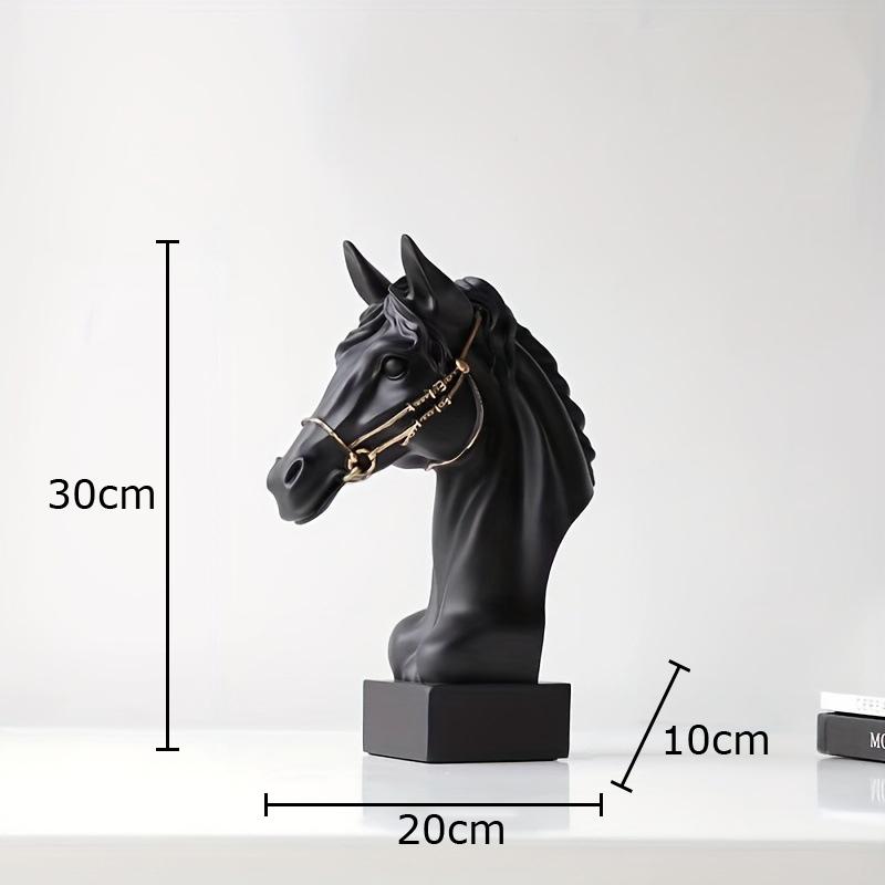 Horse Head Sculpture Resin Ornaments Wine Cabinet Desktop Artistic Soft Decoration Horse Head Modern Home Decor Accessories чёрный
Horse Head Sculpture Resin Ornaments Wine Cabinet Desktop Artistic Soft Decoration Horse Head Modern Home Decor Accessories чёрный