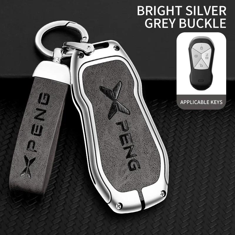 Metal Car Key Fob Cover Case Shell for Xpeng Xiaopeng P5 P7 G9 G3i Holder Interior Keychain Leather Accessories серебряный серый
Metal Car Key Fob Cover Case Shell for Xpeng Xiaopeng P5 P7 G9 G3i Holder Interior Keychain Leather Accessories серебряный серый