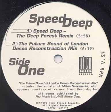 12inch Record JON ANDERSON - Speed Deep 72902103411 High Street Rec 1995 US Dance & Electronica Used
12inch Record JON ANDERSON - Speed Deep 72902103411 High Street Rec 1995 US Dance & Electronica Used