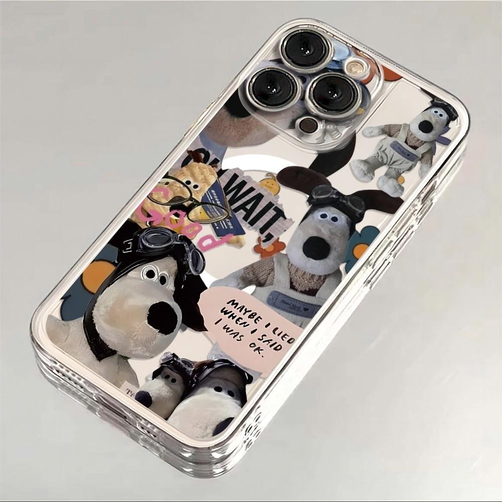 Magnetic W-WallaceS Cute G-Gromit Phone Case for iPhone 16 15 14 13 12 11 8 7 Plus Pro Max X XR XSMax Soft Clear Tpu Cover iPhone 13 mini
Magnetic W-WallaceS Cute G-Gromit Phone Case for iPhone 16 15 14 13 12 11 8 7 Plus Pro Max X XR XSMax Soft Clear Tpu Cover iPhone 13 mini
