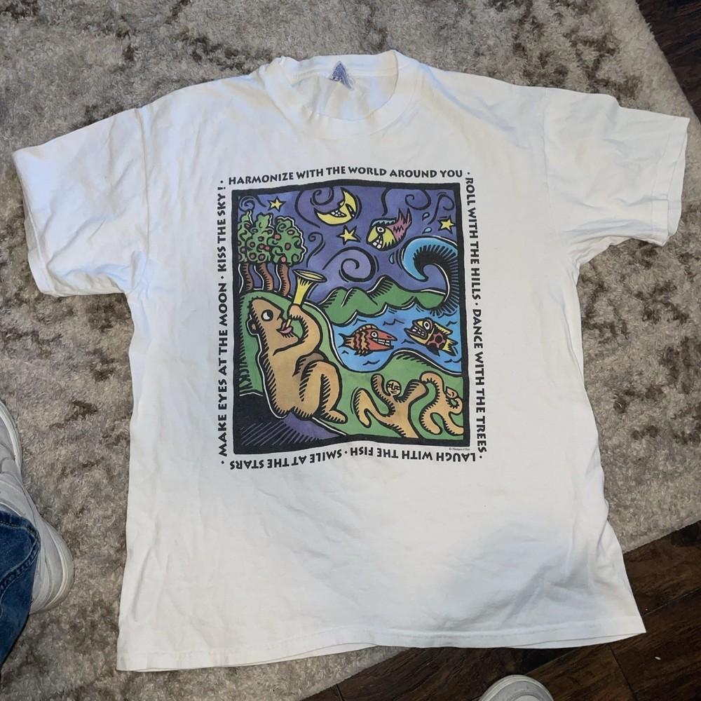 Вінтажний Графічний Футболка з Зображенням Людини I Зроблено в США Любов Земля Художній Твір Чоловічий L Унісекс Футболка XXXL
Вінтажний Графічний Футболка з Зображенням Людини I Зроблено в США Любов Земля Художній Твір Чоловічий L Унісекс Футболка XXXL