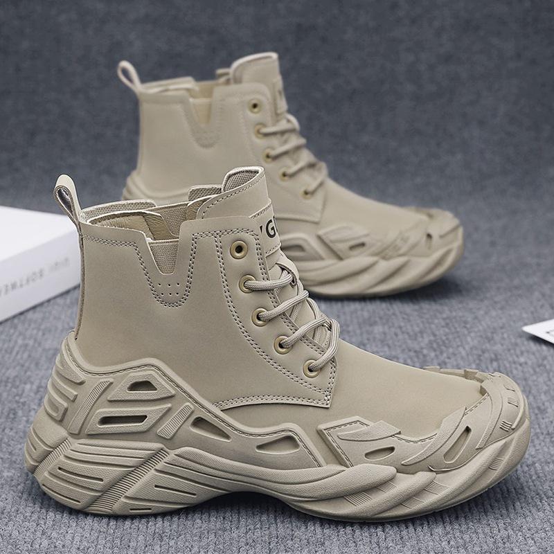Casual Riding Boots for Men High Cut Workwear Sports Shoes for Men Autumn and Winter 2026 New Outdoor Leather Boots Casual Shoes 44
Casual Riding Boots for Men High Cut Workwear Sports Shoes for Men Autumn and Winter 2026 New Outdoor Leather Boots Casual Shoes 44